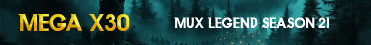 MUX LEGEND MEGA X30 - OPENING OCTOBER 29