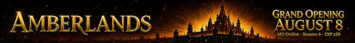⭐  Amberlands MU x20 | AUGUST 8 OPENING  ⭐