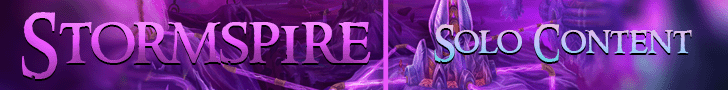 ★ Stormspire ★ Instant 80 ★ Solo Content ★