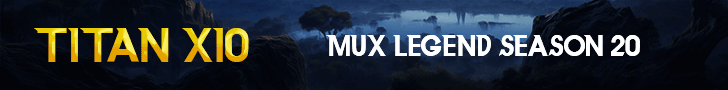 MUX LEGEND S20 TITAN X10 - START FEBRUARY 21