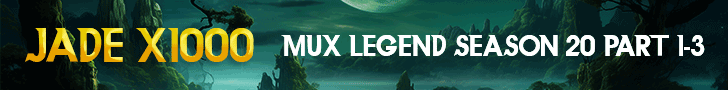 MUX LEGEND S20 JADE X1000 - START JUNE 26