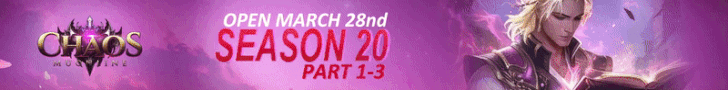 CHAOSMU SEASON20 - X1000 - OPEN 28.MARCH