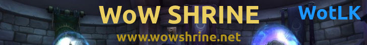 WoW SHRINE Wrath x5 WotLK