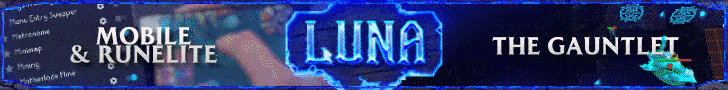 LUNA RS Runelite/Mobile|Tombs of Amascut|Weekly Updates